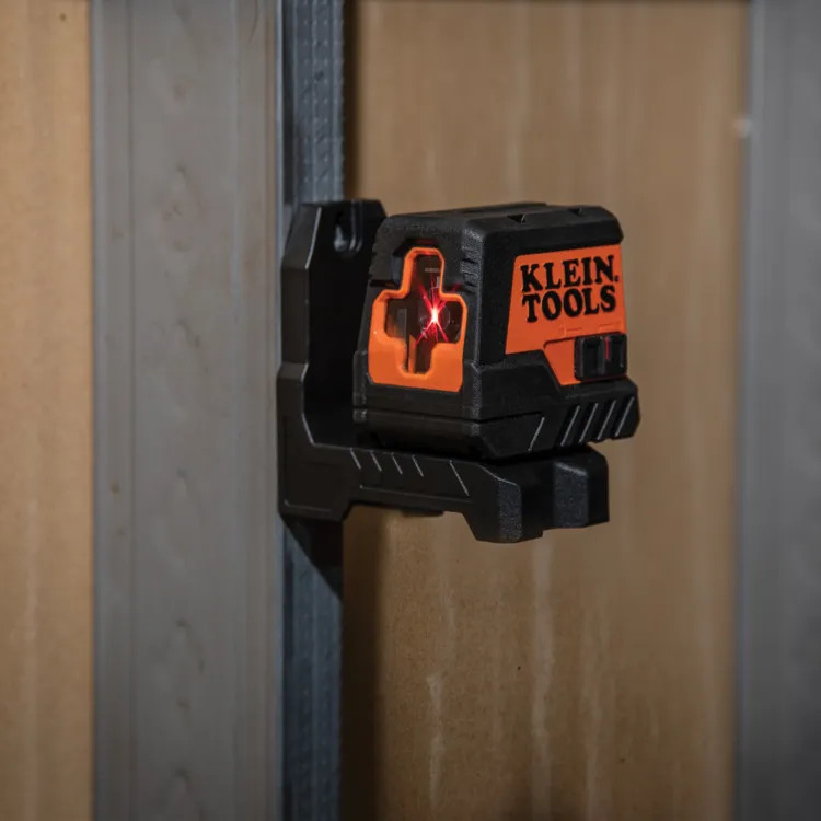 Klein 35' Red Mini Cross-Line Self-Leveling Laser Level, IP54 - 93MCLS