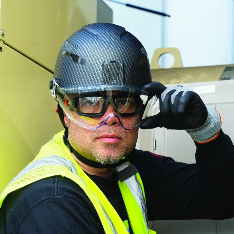 Klein Vented Safety Helmet, Class C, Premium KARBN™ Pattern - 60516 