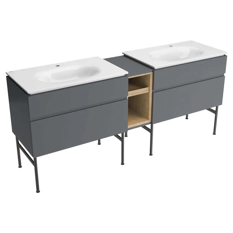 AS 1298001.020 STUDIO S 33IN VANITY TOP W/CHO