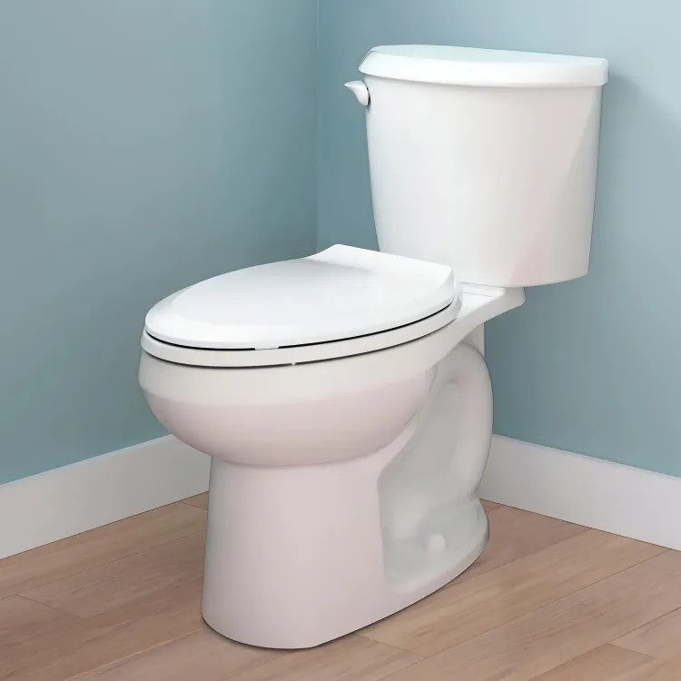 American Standard Colony3 Two-Piece Toilet, Elongated, Standard Height, ADA, 1.6 GPF, White (Less Seat) - 250CA004.020