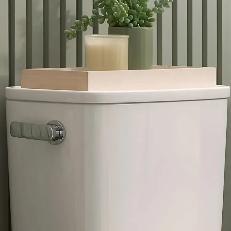 American Standard Aspirations Toilet Tank Only, Right-Hand Lever, 1.28 GPF, Vitreous China, White - 4448A808.020