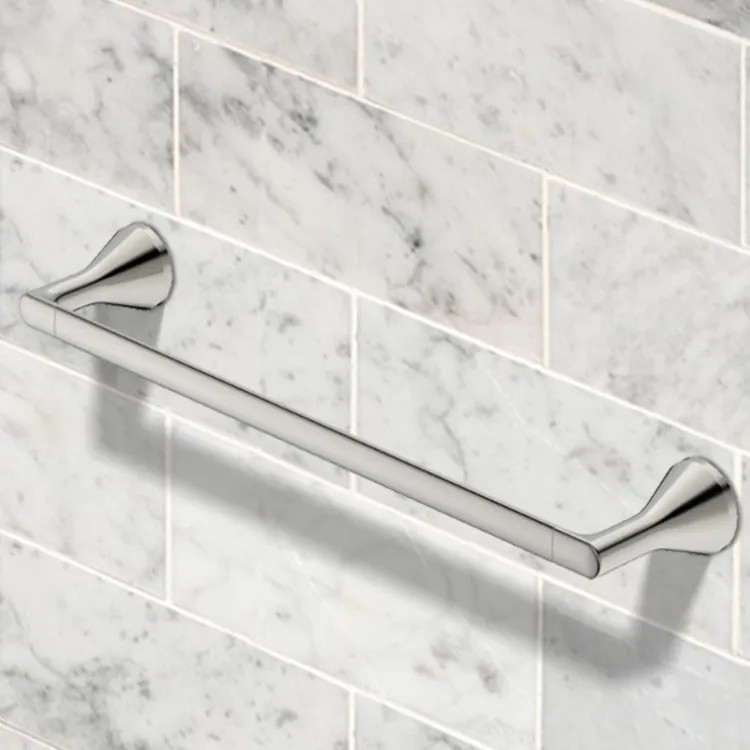 American Standard Aspirations 24" Towel Bar, Metal, Brushed Nickel - 7061024.295
