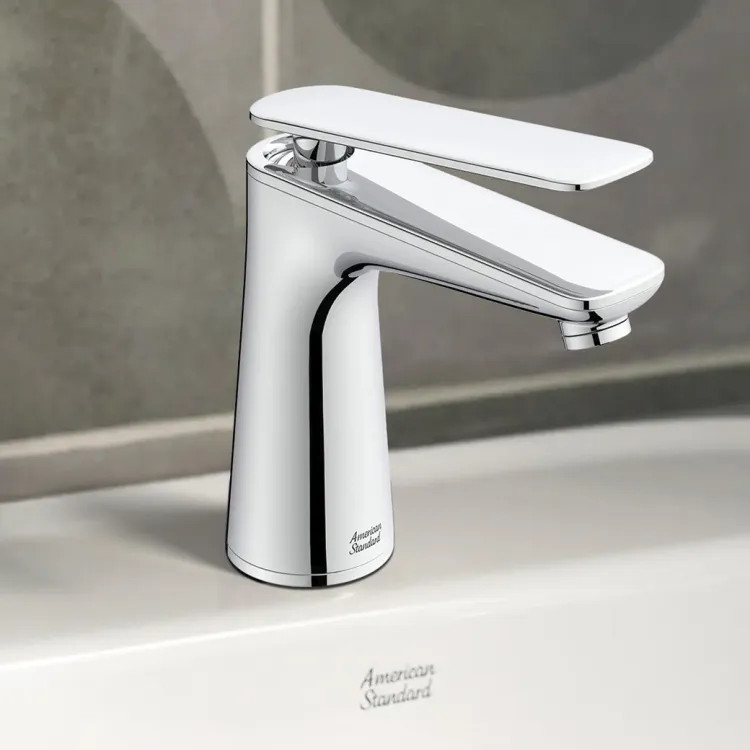American Standard Aspirations One-Handle Bathroom Faucet, 1.2 GPM, Polished Chrome - 7061104.002