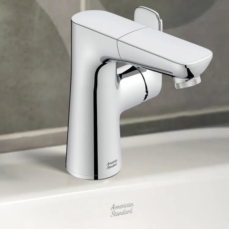 American Standard Aspirations One-Handle Pull-Out Bathroom Faucet w/ Pop-Up, 1.2 GPM, Polished Chrome - 7061121.002