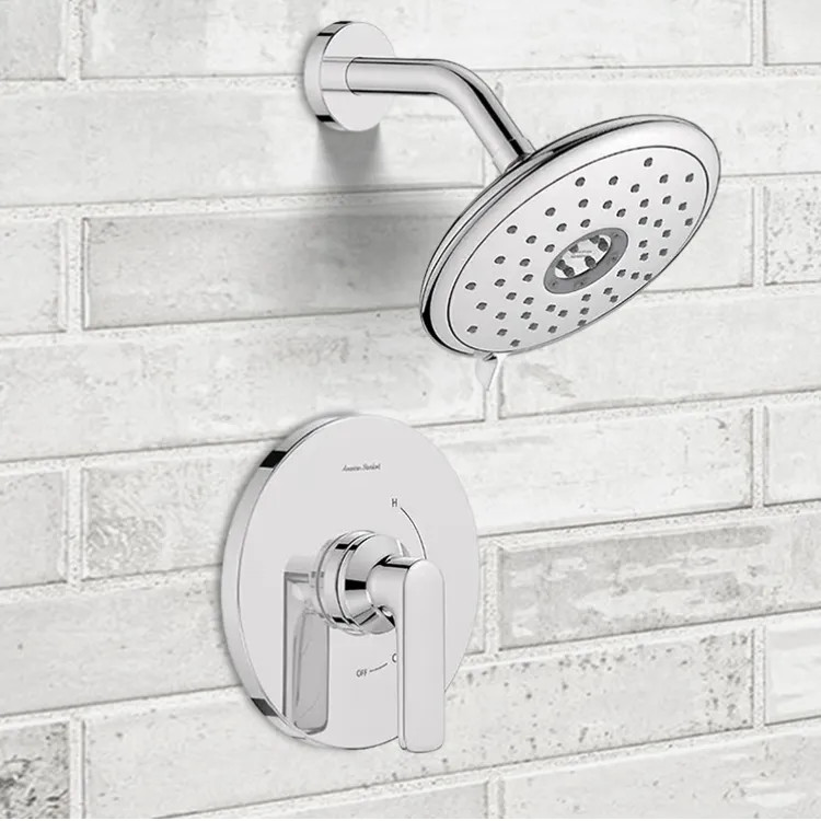 American Standard Aspirations Pressure Balance Shower Trim, 1.8 GPM, Polished Chrome - TU061507.002
