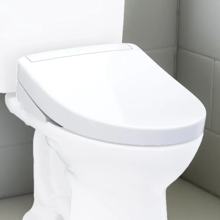 TOTO WASHLET S5 Elongated Electronic Bidet Toilet Seat w/ SoftClose, Cotton White - SW3446#01