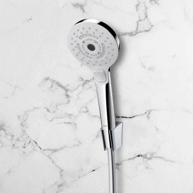 TOTO Three Function Hand Shower, MIST SPA, COMFORT WAVE, WARM SPRA, WaterSense, 1.75 GPM, Polished Chrome - TBW01035U4#CP