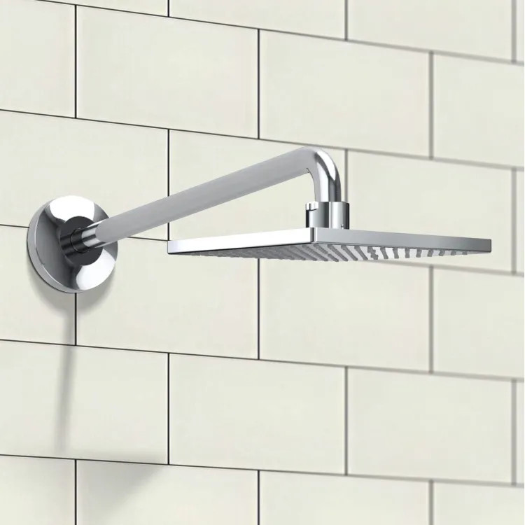 TOTO G Series 10" Square Rain Shower Head, Single-Function, Comfort Wave, 2.5 GPM, Polished Chrome - TBW08002U1#CP
