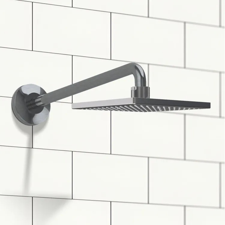 TOTO G Series 10" Square Rain Shower Head, Single-Function, Comfort Wave, 2.5 GPM, Brushed Nickel - TBW08002U1#BN