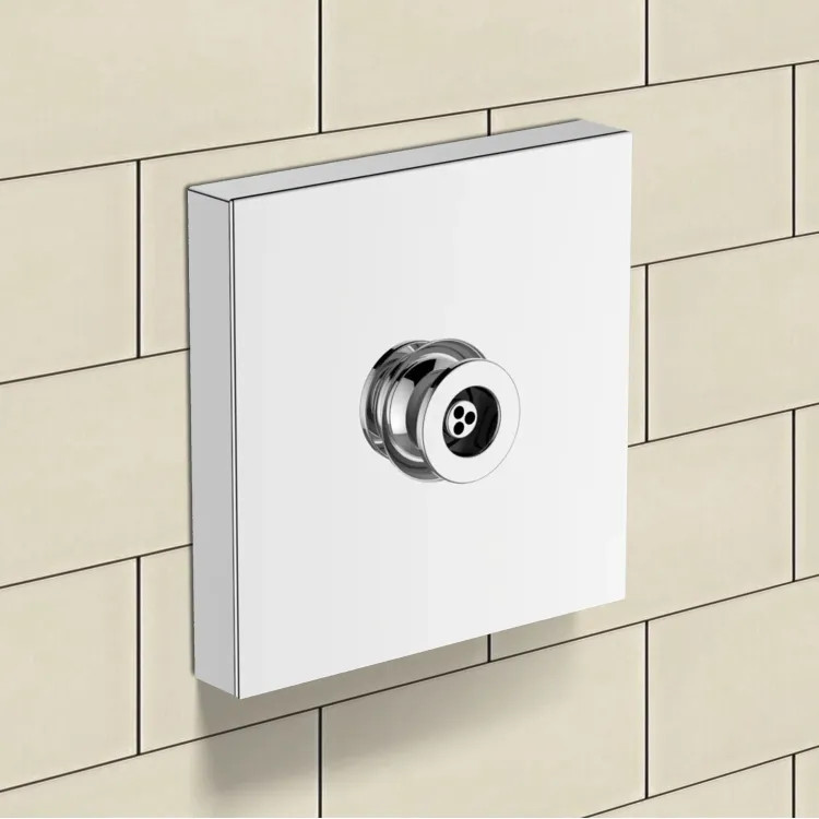 TOTO  Gyrostream 4” Square Body Spray, 1.6 GPM, Polished Chrome - TBW08008U#CP