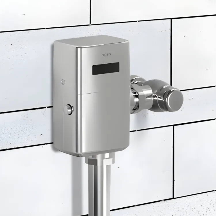 TOTO EcoPower Ultra High Efficiency Toilet Flush Valve with Smart Sensor, ADA, 1.0 GPF, Polished Chrome - TET1UB32#CP
