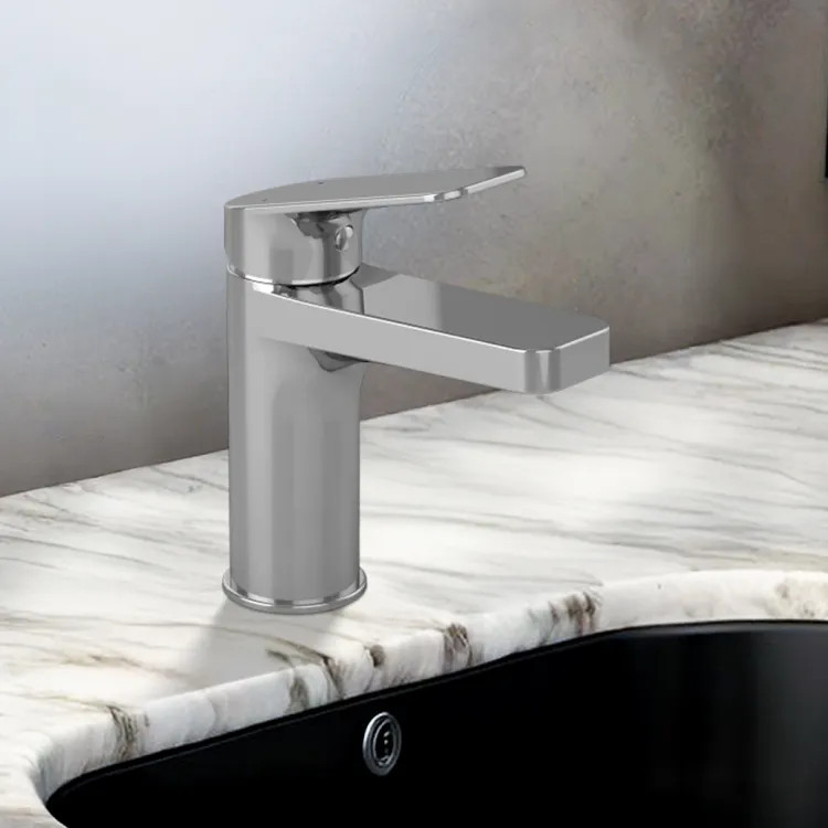 TOTO Oberon S Single-Handle High-Efficiency Lavatory Faucet, ADA, 0.5 GPM, WaterSense, Polished Chrome - TL363SDA05R#CP