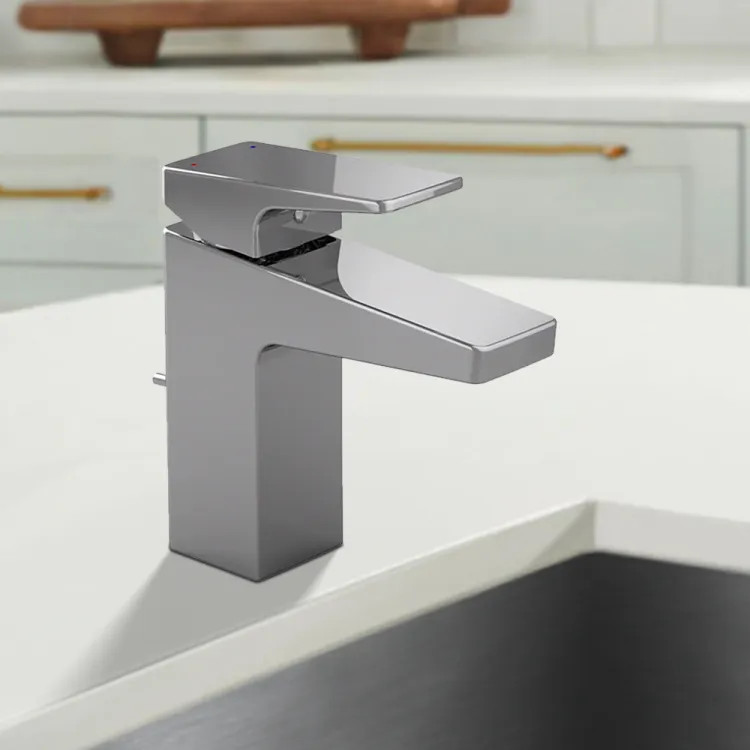 TOTO Oberon F Single-Handle Lavatory Faucet, ADA, 1.2 GPM, WaterSense, Polished Chrome - TL370SD12#CP
