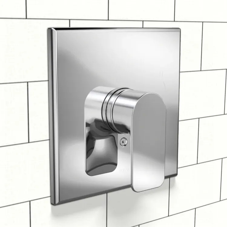 TOTO Oberon Square 7" Pressure Balance Valve Trim, ADA, Polished Chrome - TS363P#CP