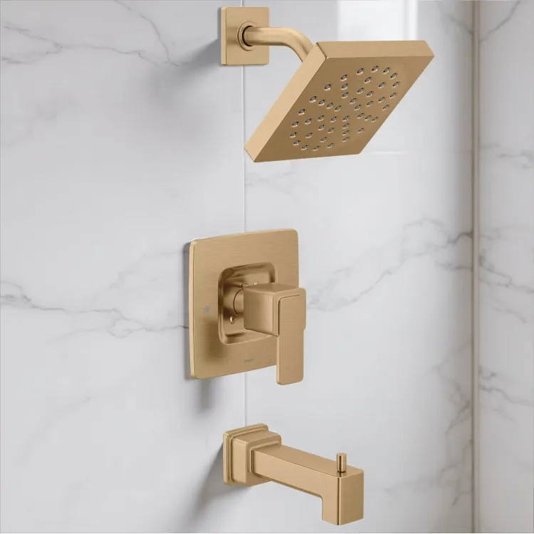 Moen Iver POSI-TEMP Tub & Shower Trim, 1.75 GPM, WaterSense, ADA