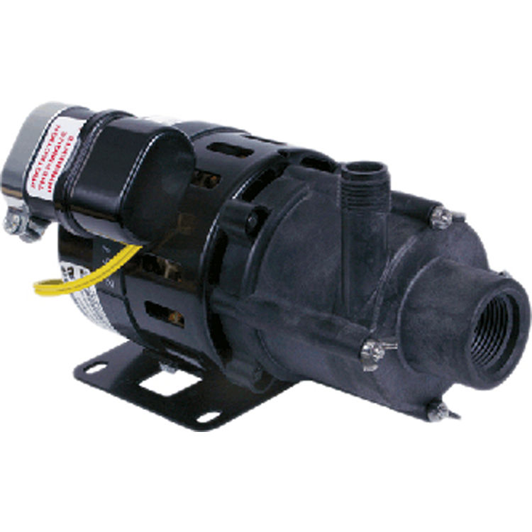 Little Giant 5-MD-HC Magnetic Drive Transfer Pump for Highly Corrosive Chemicals, 1/8 HP, 17.5 GPM, 115V, 240 Watts - 583603