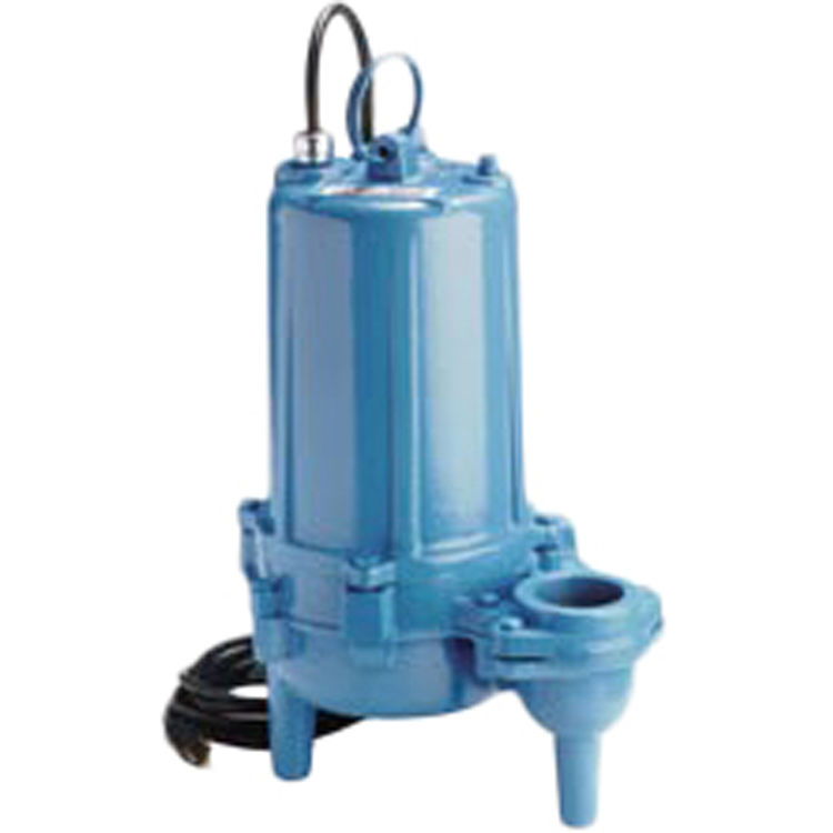 Little Giant WS Series Submersible Sewage Pump, 1 HP, 460 V, 3-Phase, Cast Iron, Manual Switch, 20' Cord, 2" NPT Discharge - WS102M-34 (620209)