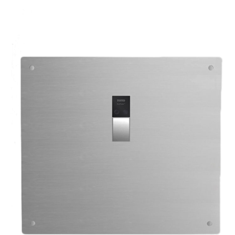 TOTO TET2GN31#SS Stainless Sensor Toilet Flush Valve, 14"x12" Back Spud Wall 1.6GPF
