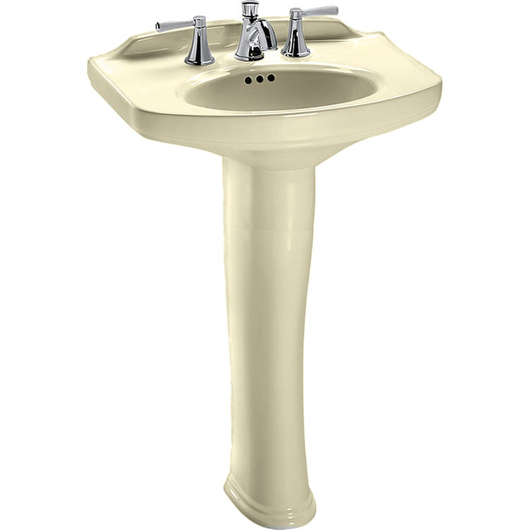 Toto LPT642.4#12 Dartmouth 25 x 18 Sedona Beige Pedestal Lavatory Sink