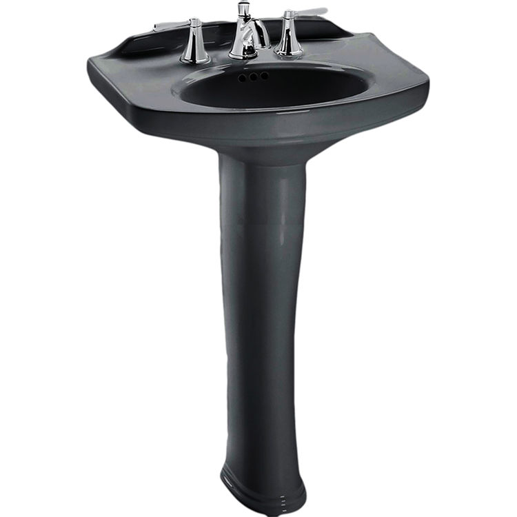 Toto LPT642.8#51 Dartmouth 25 x 18 Ebony Pedestal Lavatory Sink