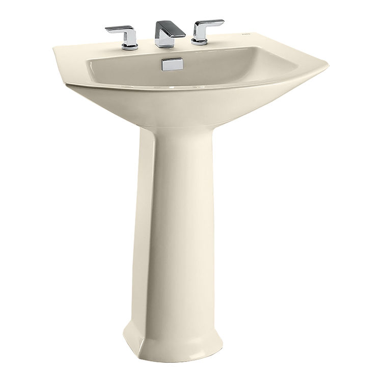 Toto LPT962#12 Sedona Beige Soiree Pedestal Lavatory--Complete