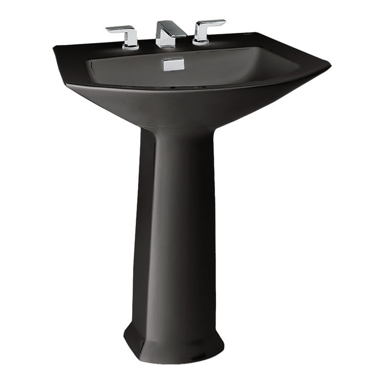 Toto LPT962#51 Ebony Soiree Pedestal Lavatory--Complete