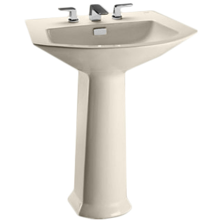 Toto LPT962.8#12 Sedona Beige Soiree Pedestal Lavatory--Complete