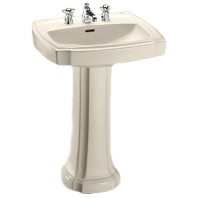 Toto LPT972.8#12 Sedona Beige Guinevere Pedestal Lavatory 8" Centers--Complete