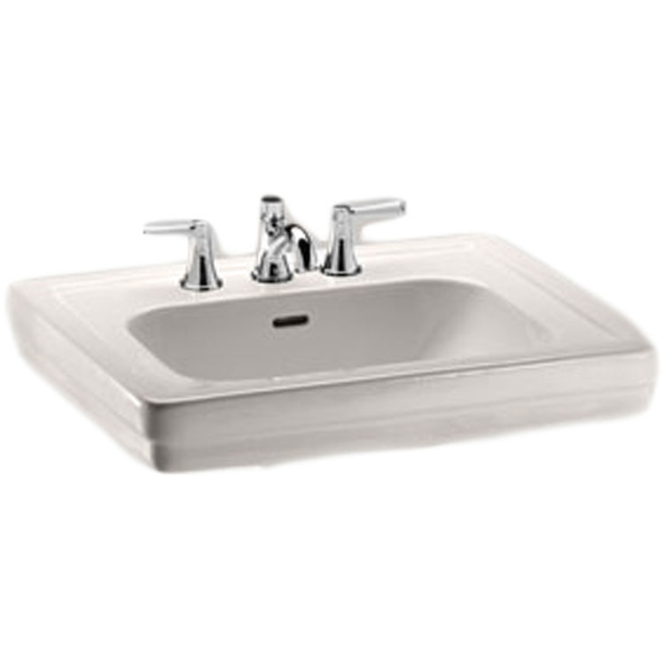 Toto LT530.8#03 Bone Promenade Pedestal Lavatory, Sink Only 8" Centers