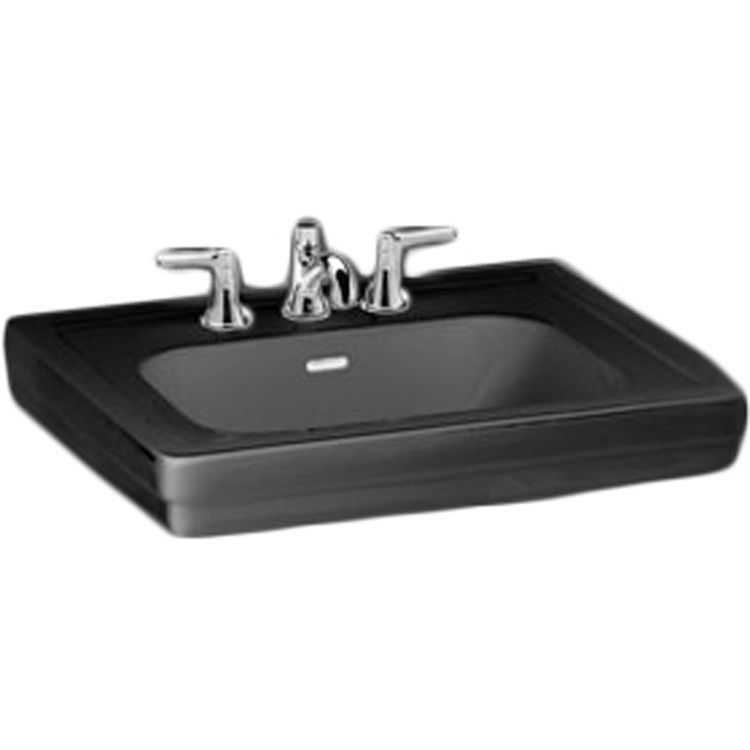 Toto LT530.8#51 Ebony Promenade Pedestal Lavatory, Sink Only 8" Centers