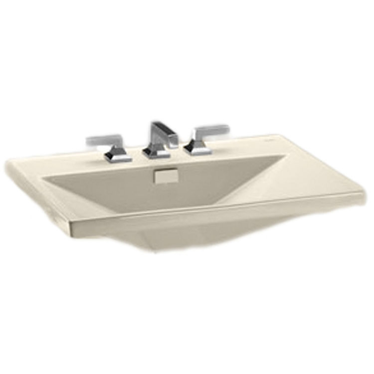 Toto lpt930.8 Sedona Beige Lloyd Pedestal Lavatory, Sink Only 8" CC