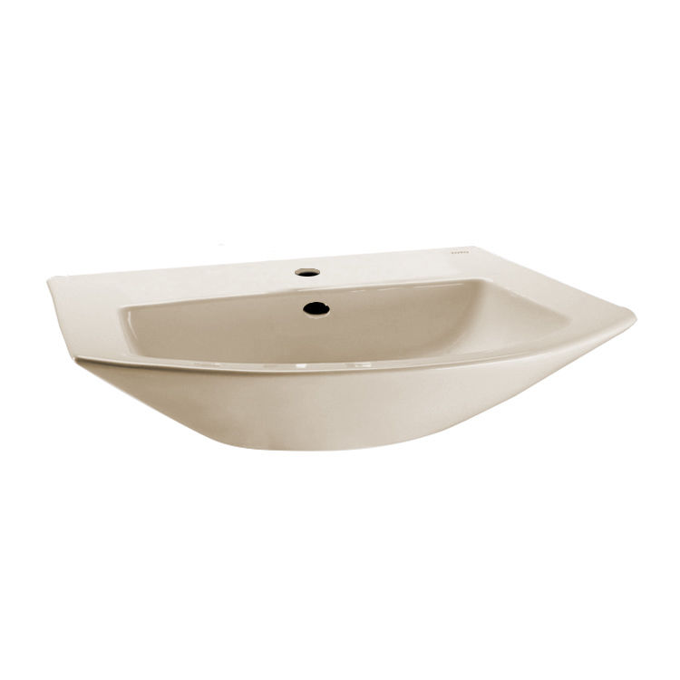 Toto LT960#03 Bone Soiree Pedestal Lavatory, Sink Only Single Hole