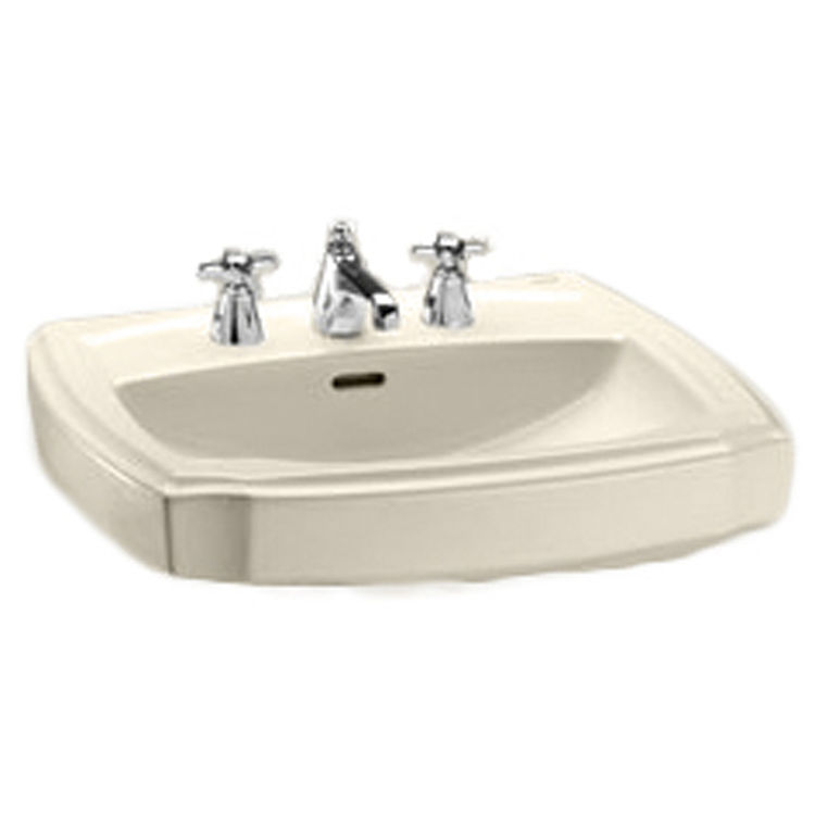 Toto lpt970.8 Sedona Beige Guinevere 27" Pedestal Lavatory, Sink Only 8" CC