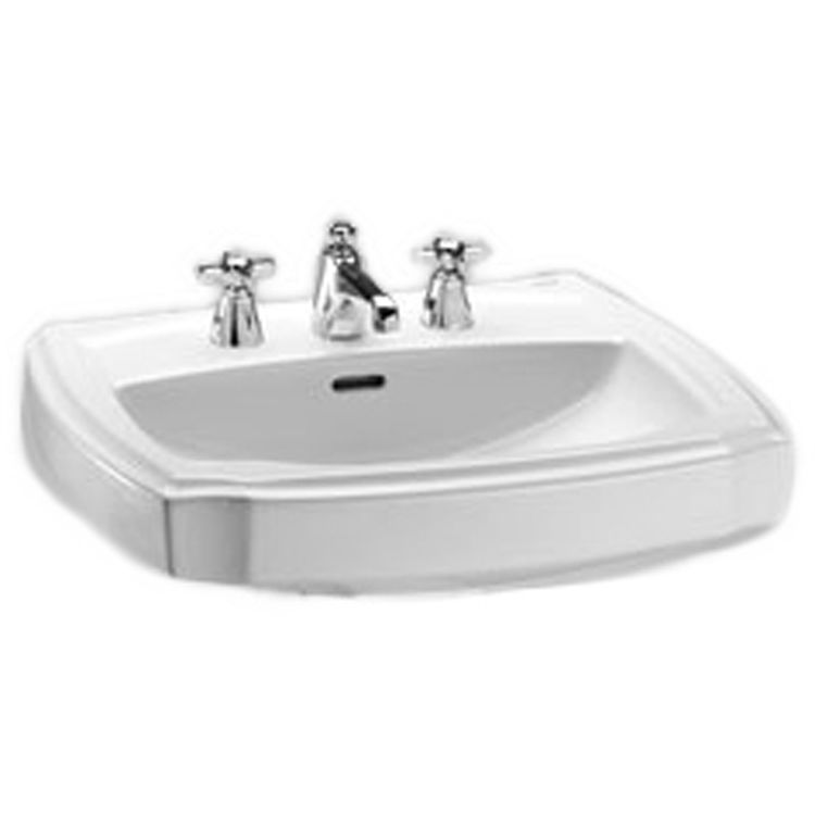 Toto lpt972 Colonial White Guinevere Pedestal Lavatory, Sink Only Single Hole