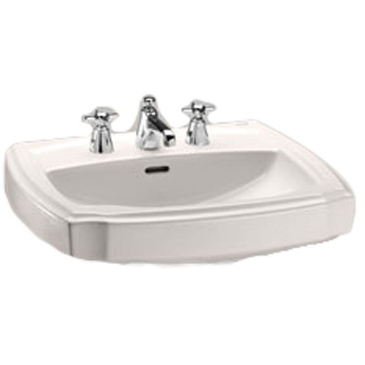Toto lpt972.8 Bone Guinevere Pedestal Lavatory, Sink Only 8" CC