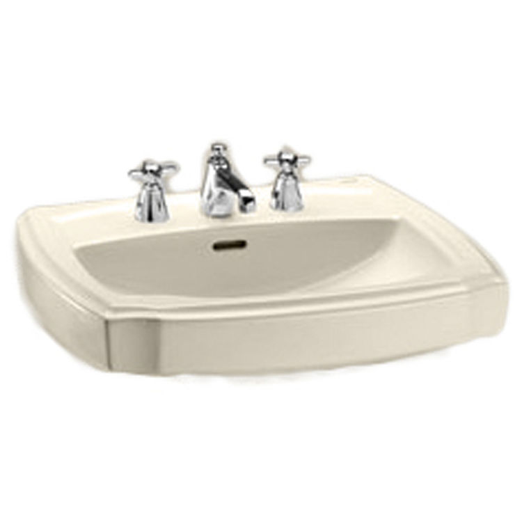 Toto LT972.8#12 Sedona Beige Guinevere Pedestal Lavatory, Sink Only 8" CC
