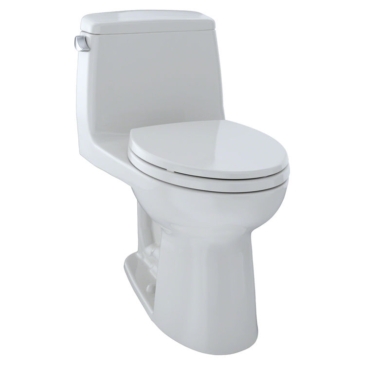 TOTO UltraMax One-Piece Elongated 1.6 GPF Toilet, Colonial White - MS854114S#11