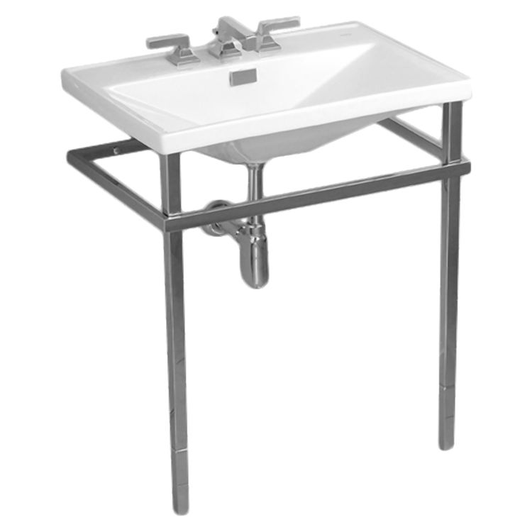 Toto F930MCP Polished Chrome Lloyd Metal Console Lavatory