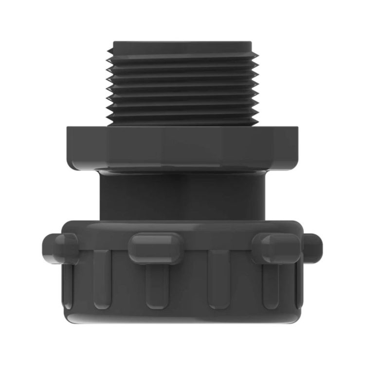 Action Machining 1" Male Adapter for Manifold, Buttress Thread, Fully Unionized, Schedule 80 PVC - 18010 