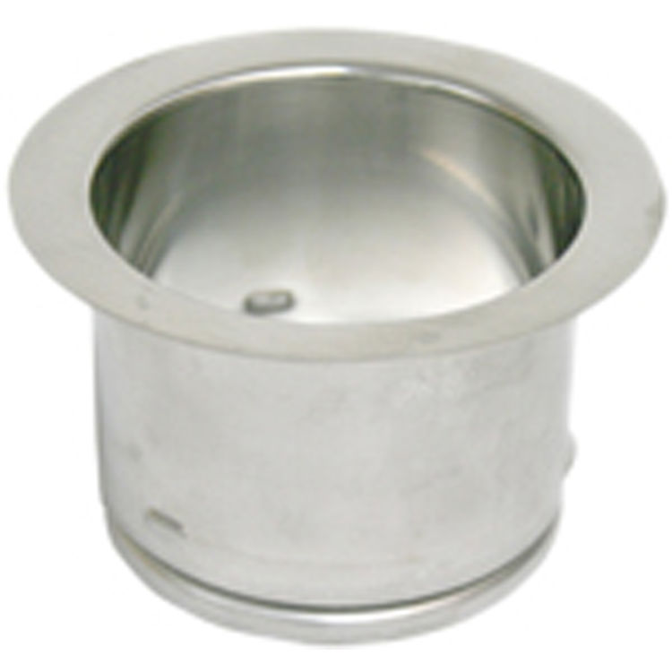 Waste King 3141 Satin Nickel Extended Sink Flange - 3 Bolt