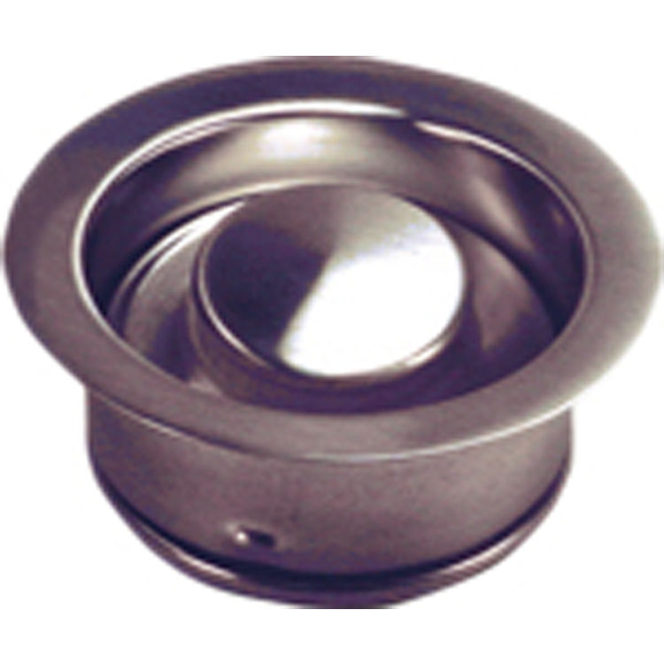 Waste King 3154 Satin Nickel Decorator Flange & Stopper-3 Bolt