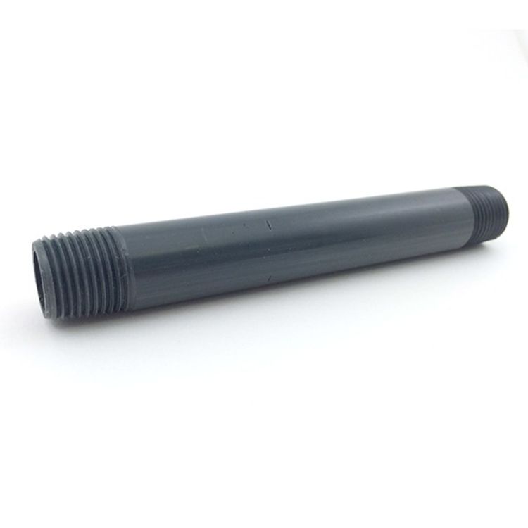 PVCN127 1/2" x 7" Schedule 80 PVC Nipple