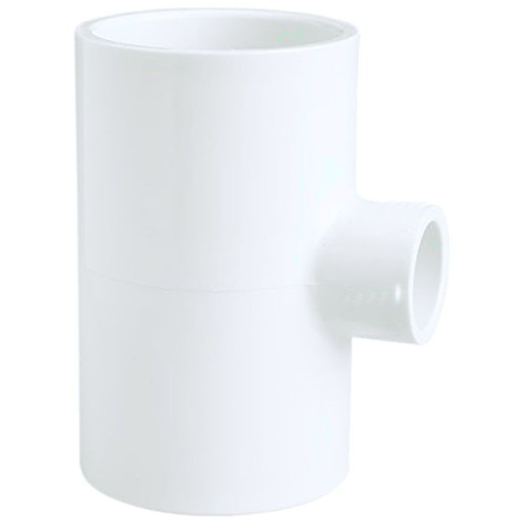 3" x 3" x 1/2" PVC Reducing Tee DWV (Drain Waste and Vent) - Slip