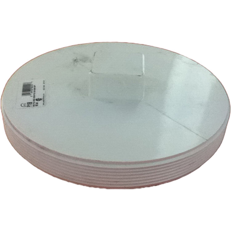 8" PVC SDR35 Threaded Plug