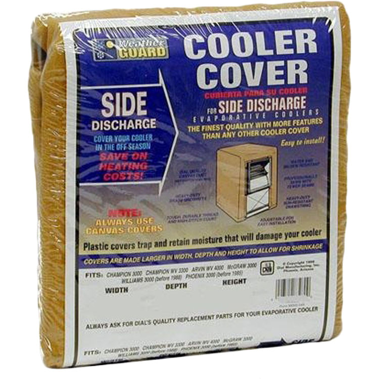 Dial Cooler Cover For Down Discharge, 42" W x 48" D x 35" H - 8470