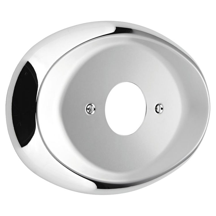 Grohe 08365000 Oval Escutcheon in StarLight Chrome
