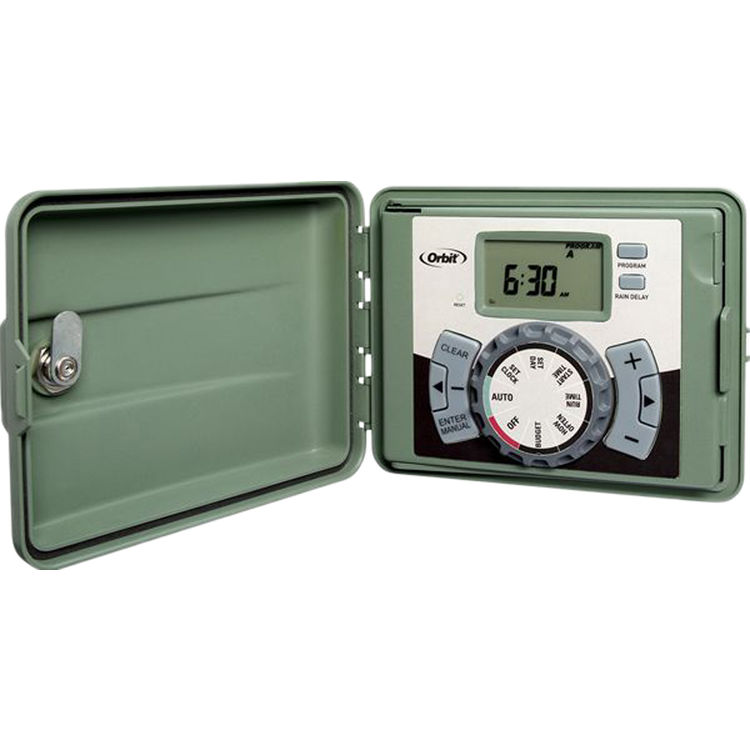 Orbit 57896 Sprinkler Timer, 6 Zone, Wall Mount