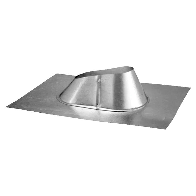 M&G DuraVent 4" Oval Gas Vent DSA Roof Flashing - 4GWFDSA