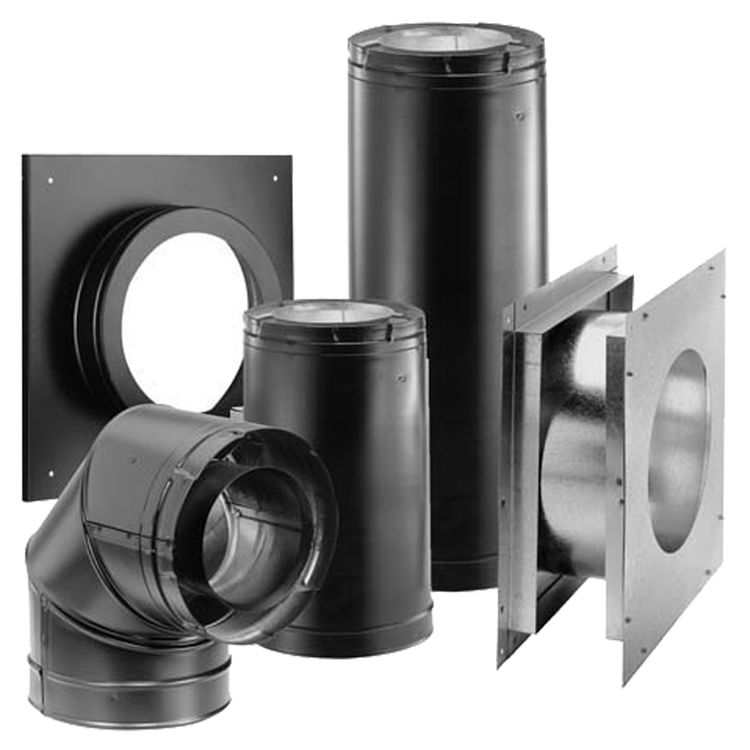 DuraVent 46DVA-KHC DirectVent Pro 4" Horizontal Termination Kit C for 6-5/8" O.D. Vent
