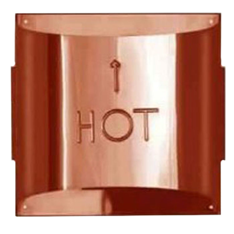 DuraVent 46DVA-HSC-C DirectVent Pro 4" Sconce Termination Cap (Copper) for 6-5/8" O.D. Vent
